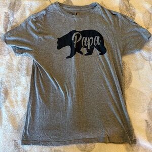 Crazy Dog T-Shirts Heather Gray Tee